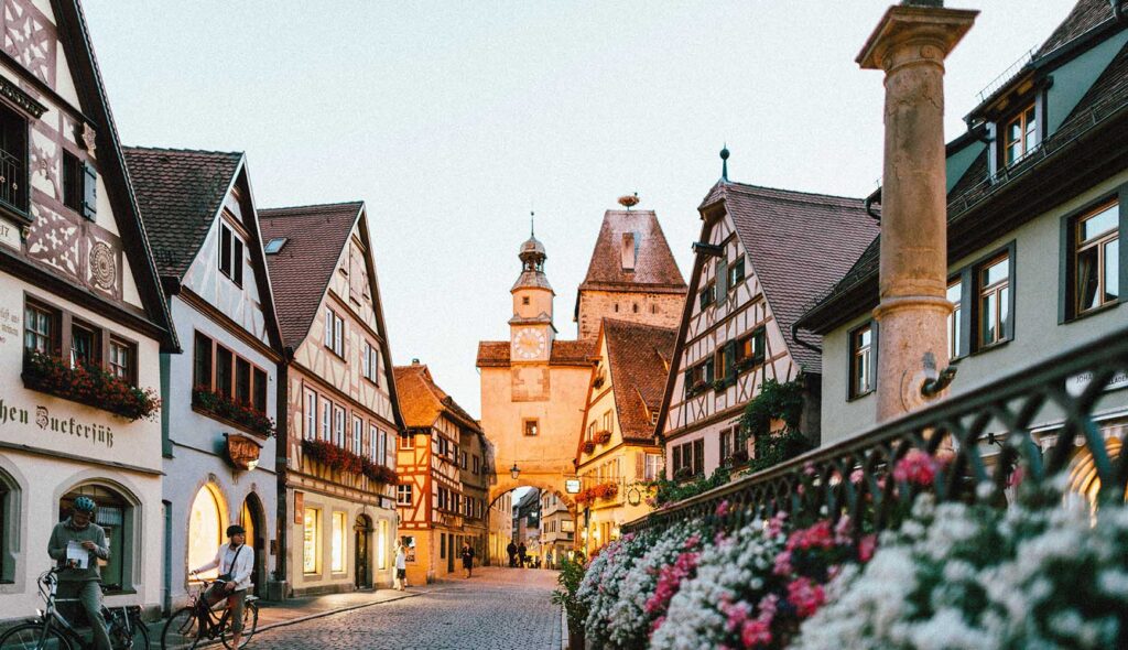 ドイツの美しい街並み
